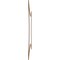 Ekena Millwork 23 38W x 23 38H x 14T Small Lilley Decorative Fretwork Wood Ceiling Panels, Hickory CELW23X23X0250LEYHI - alternate 10